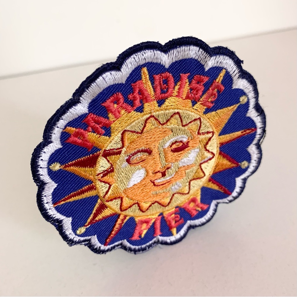 Vintage paradise pier embroidered patch - Picture 6 of 11